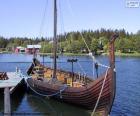 Viking gemisi veya demirleyen drakkar